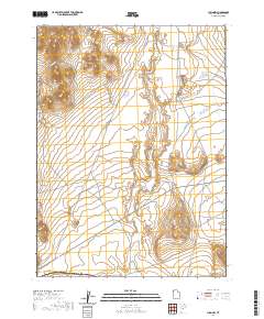 2020 Map of Lucin NW, 2020 Print
