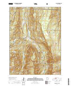 2020 Map of Lyman Lake, 2020 Print