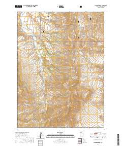 2020 Map of Lynn Reservoir, 2020 Print