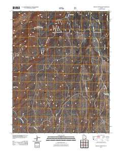2011 Map of Mancos Jim Butte, 2011 Print