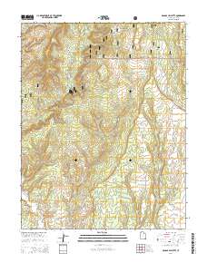 2014 Map of Mancos Jim Butte, 2014 Print