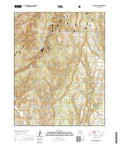 2020 Map of Mancos Jim Butte, 2020 Print