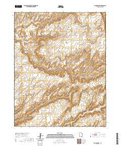 2020 Map of Mancos Mesa, 2020 Print
