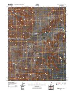 2011 Map of Marble Canyon, 2011 Print