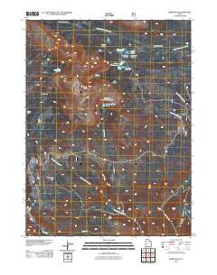2011 Map of Marsh Peak, 2011 Print