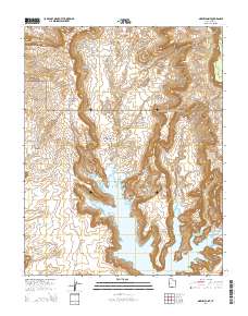 2014 Map of Mazuki Point, 2014 Print