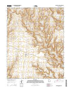 2014 Map of McCracken Spring, 2014 Print