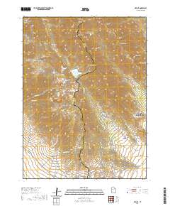 2020 Map of Mercur, 2020 Print