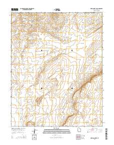 2014 Map of Mexican Hat SE, 2014 Print