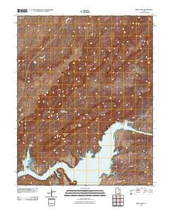 2011 Map of Mikes Mesa, 2011 Print