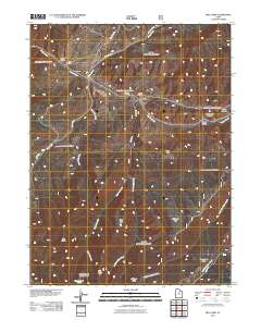 2011 Map of Mill Fork, 2011 Print
