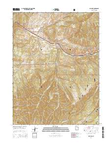 2014 Map of Mill Fork, 2014 Print