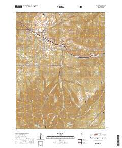 2020 Map of Mill Fork, 2020 Print