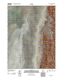 2011 Map of Miners Basin, 2011 Print