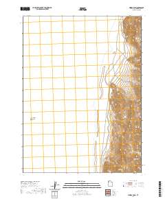 2020 Map of Miners Basin, 2020 Print