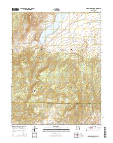 2014 Map of Minersville Reservoir, 2014 Print