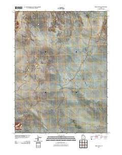 2011 Map of Miry Wash, 2011 Print