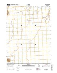 2014 Map of Miry Wash, 2014 Print