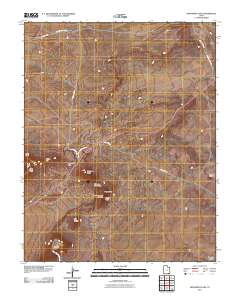 2011 Map of Monument Pass, 2011 Print