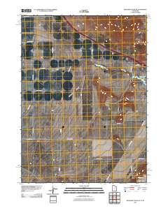 2011 Map of Monument Peak NE, 2011 Print