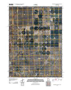 2011 Map of Monument Peak NW, 2011 Print