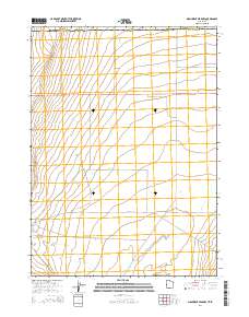 2014 Map of Monument Peak NW, 2014 Print
