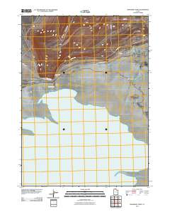 2011 Map of Monument Point, 2011 Print