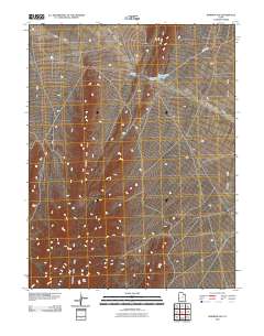 2010 Map of Mormon Gap, 2010 Print