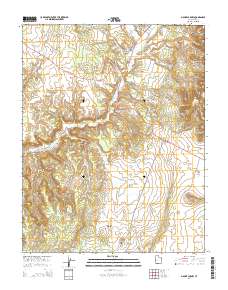 2014 Map of Mount Carmel, 2014 Print