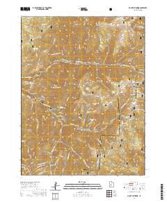 2020 Map of Mount Catherine, 2020 Print
