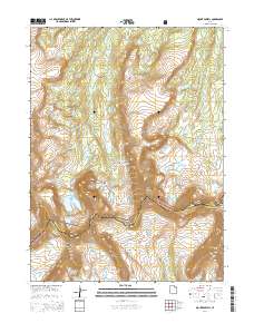 2014 Map of Mount Powell, 2014 Print