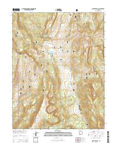 2014 Map of Mount Terrill, 2014 Print