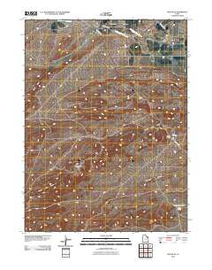2010 Map of Myton SE, 2010 Print