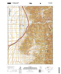 2020 Map of Nephi, 2020 Print
