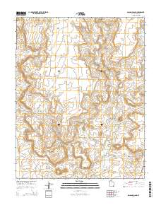 2014 Map of No-Mans Island, 2014 Print