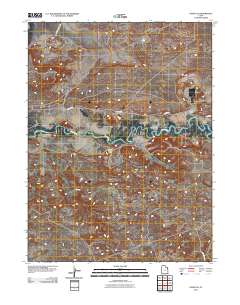 2011 Map of Ouray SE, 2011 Print