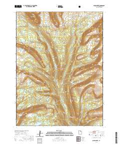2020 Map of Oweep Creek, 2020 Print