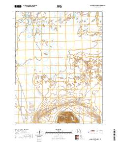 2020 Map of Pahvant Butte North, 2020 Print