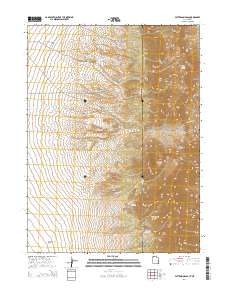 2014 Map of Patterson Pass, 2014 Print