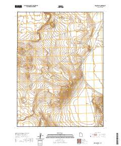 2020 Map of Peplin Flats, 2020 Print