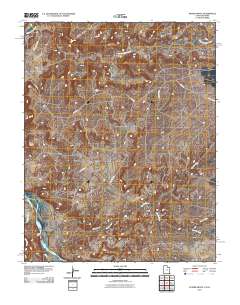 2011 Map of Peters Nipple, 2011 Print