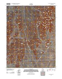 2010 Map of Picacho Peak, 2010 Print