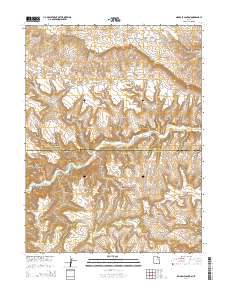 2014 Map of Pinnacle Canyon, 2014 Print