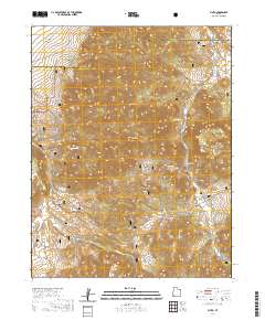 2020 Map of Pinto, 2020 Print