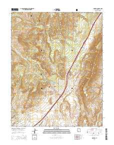 2014 Map of Pintura, 2014 Print