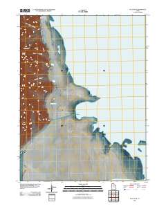 2011 Map of Plug Peak, 2011 Print