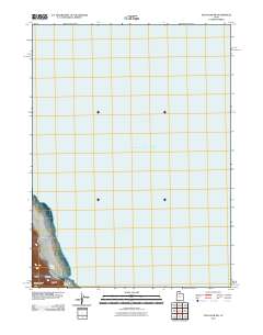 2011 Map of Plug Peak NW, 2011 Print