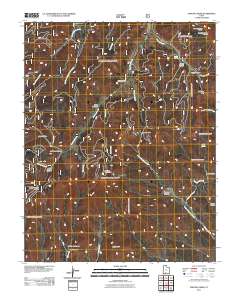 2011 Map of Podunk Creek, 2011 Print
