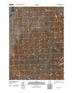 2011 Map of Pole Creek, 2011 Print