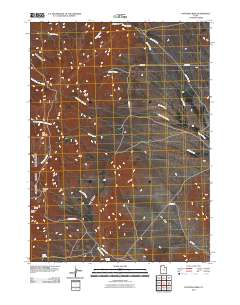 2011 Map of Potters Creek, 2011 Print
